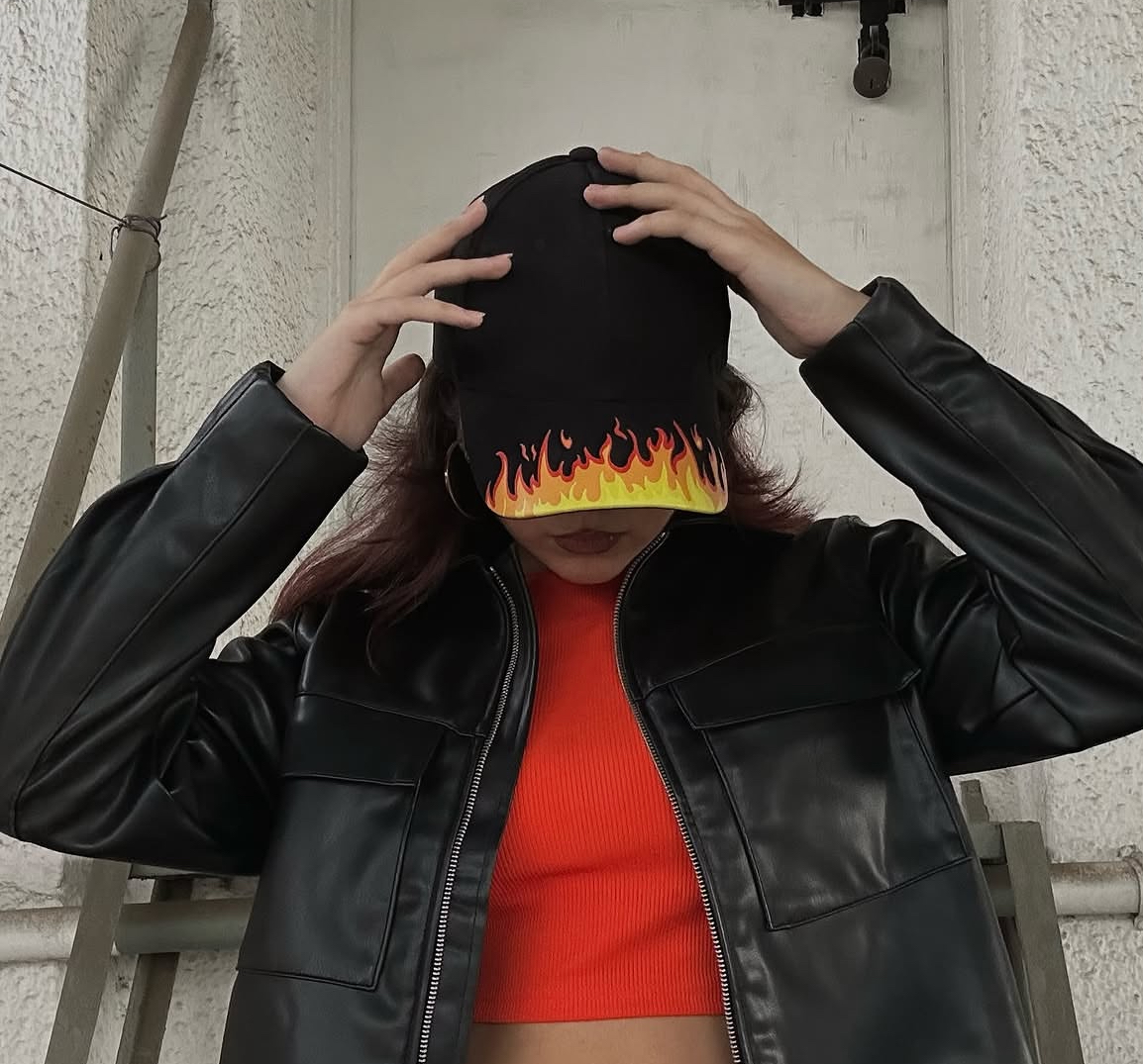 Black HOTWHEELS cap